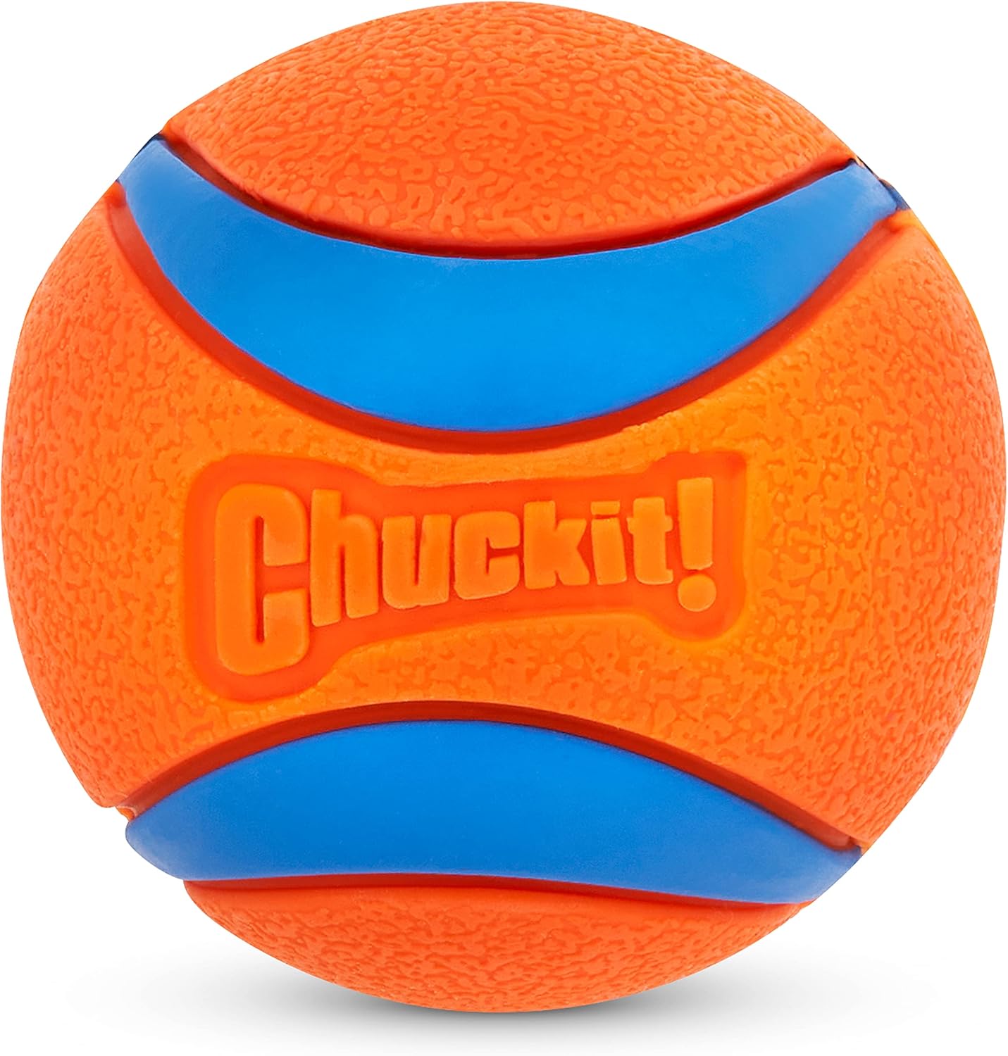 ChuckIt! Ultra Ball Dog Toy – Durable High-Bounce Rubber Balls for Dogs, Floating & Chew-Resistant, 2-Pack Medium