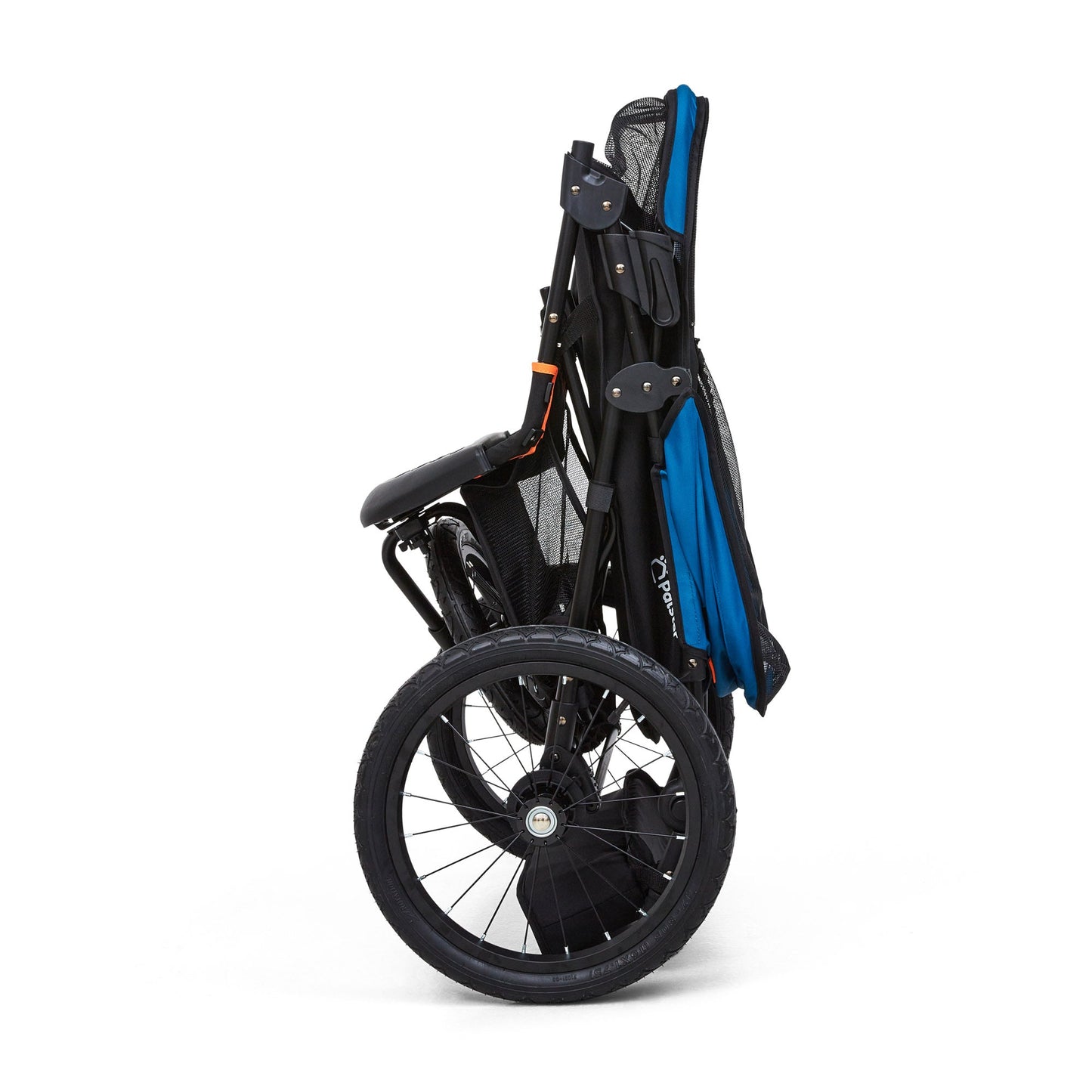 Palster Explorer Dog Stroller – Foldable All-Terrain Pet Buggy with Suspension, Lightweight Design (Black & Harbour Blue)